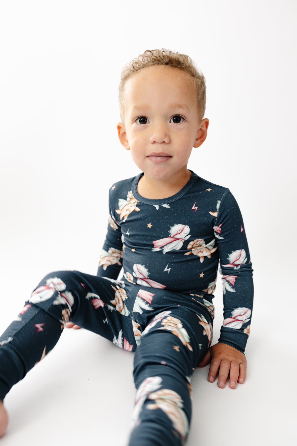 Dino Heroes Two Piece Pajama Set