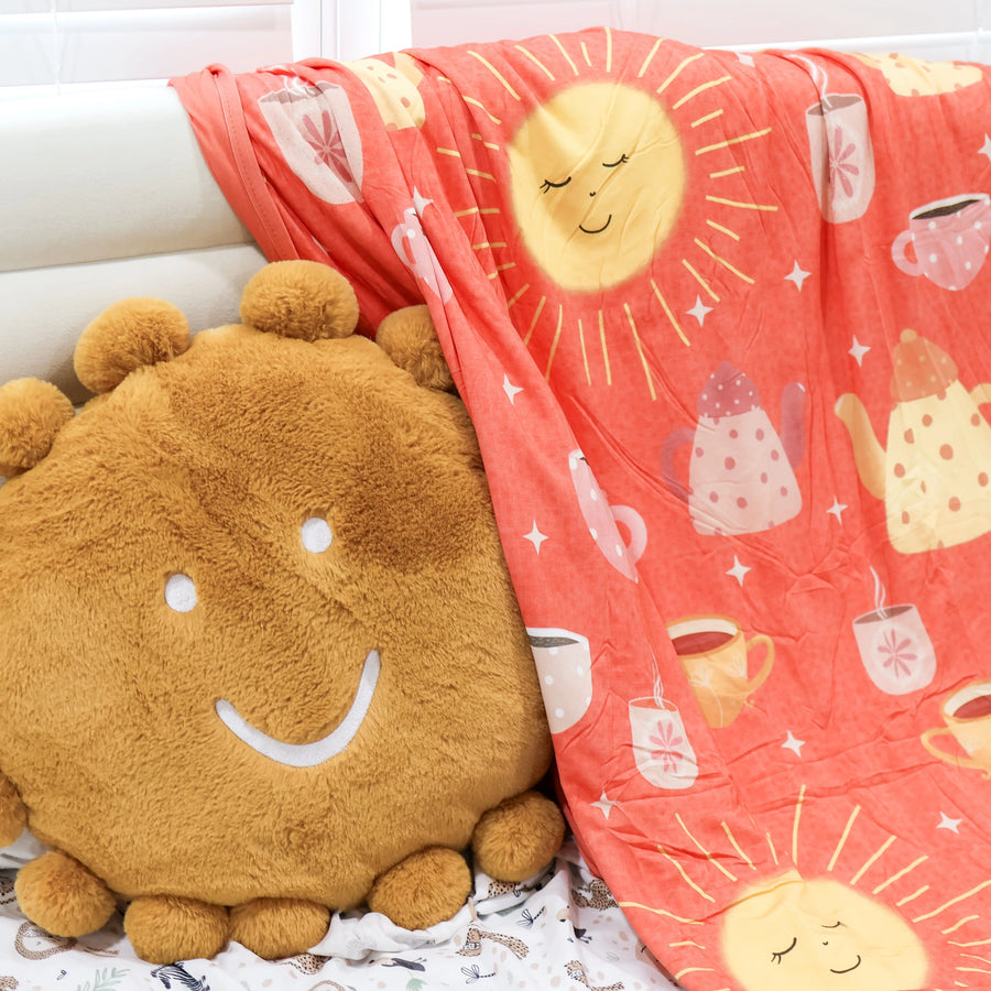 Sunrise Sips Everyday Bamboo Blanket