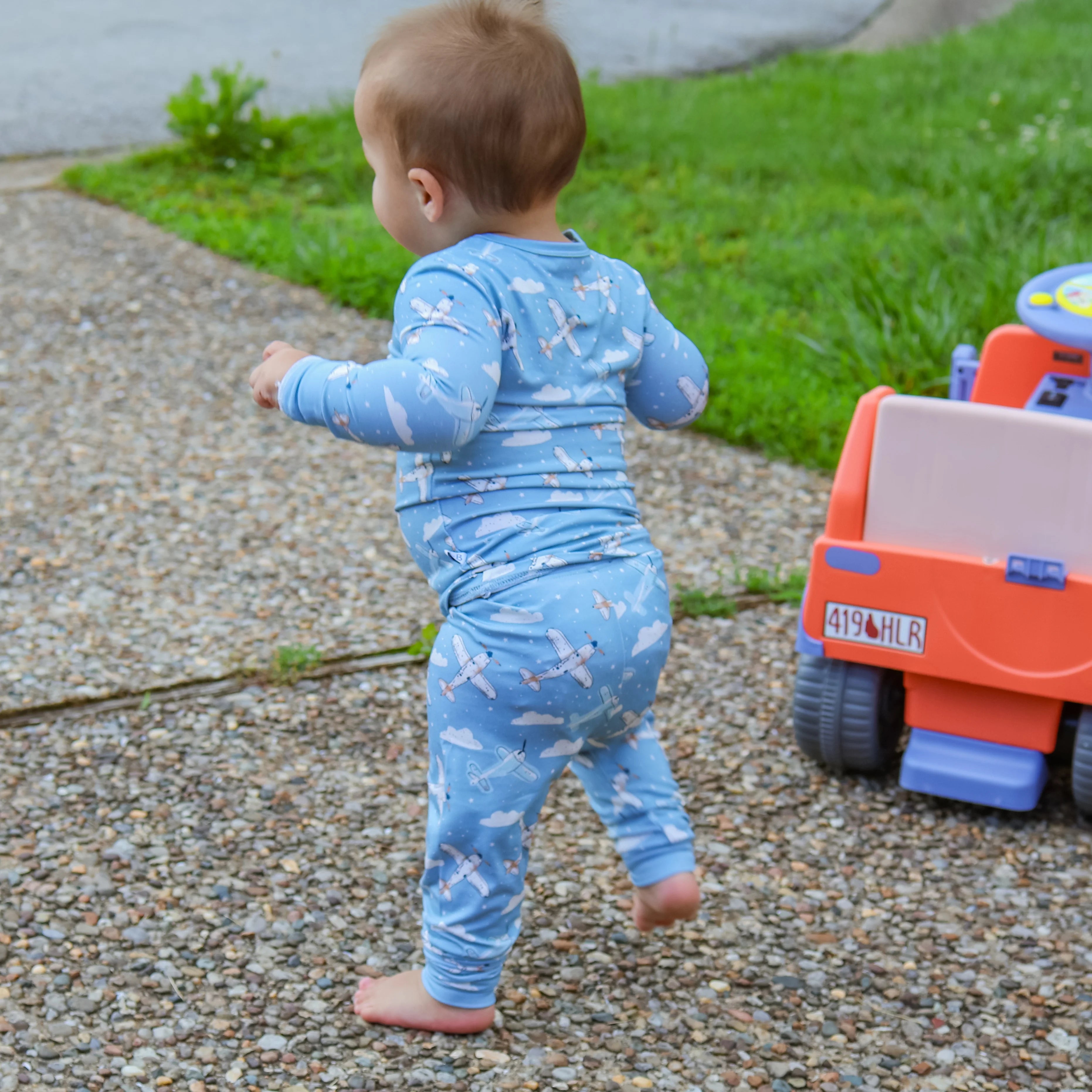 First Flight Two Piece Pajama Set