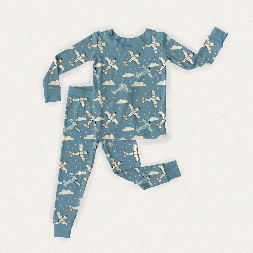 First Flight Two Piece Pajama Set
