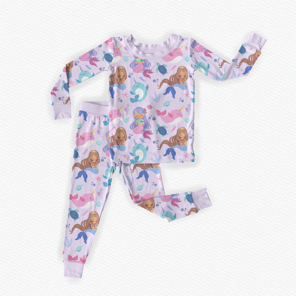 Mermaid Dreams Two Piece Pajama Set