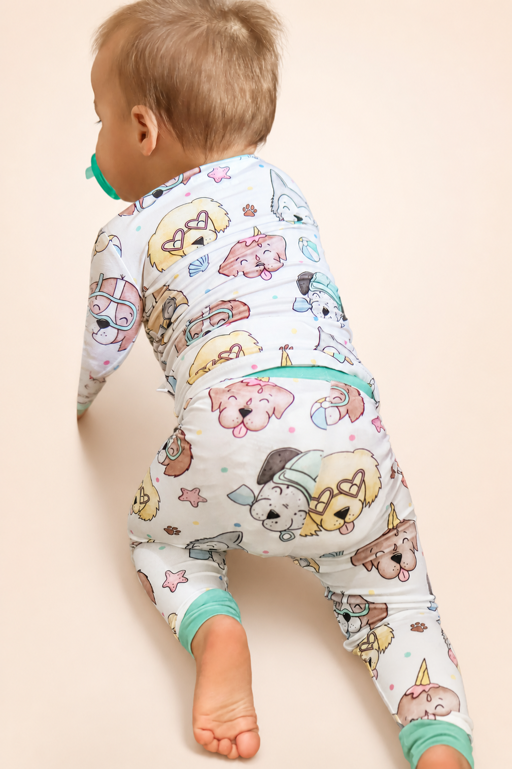 Puppy Paddle Club Two Piece Pajama Set