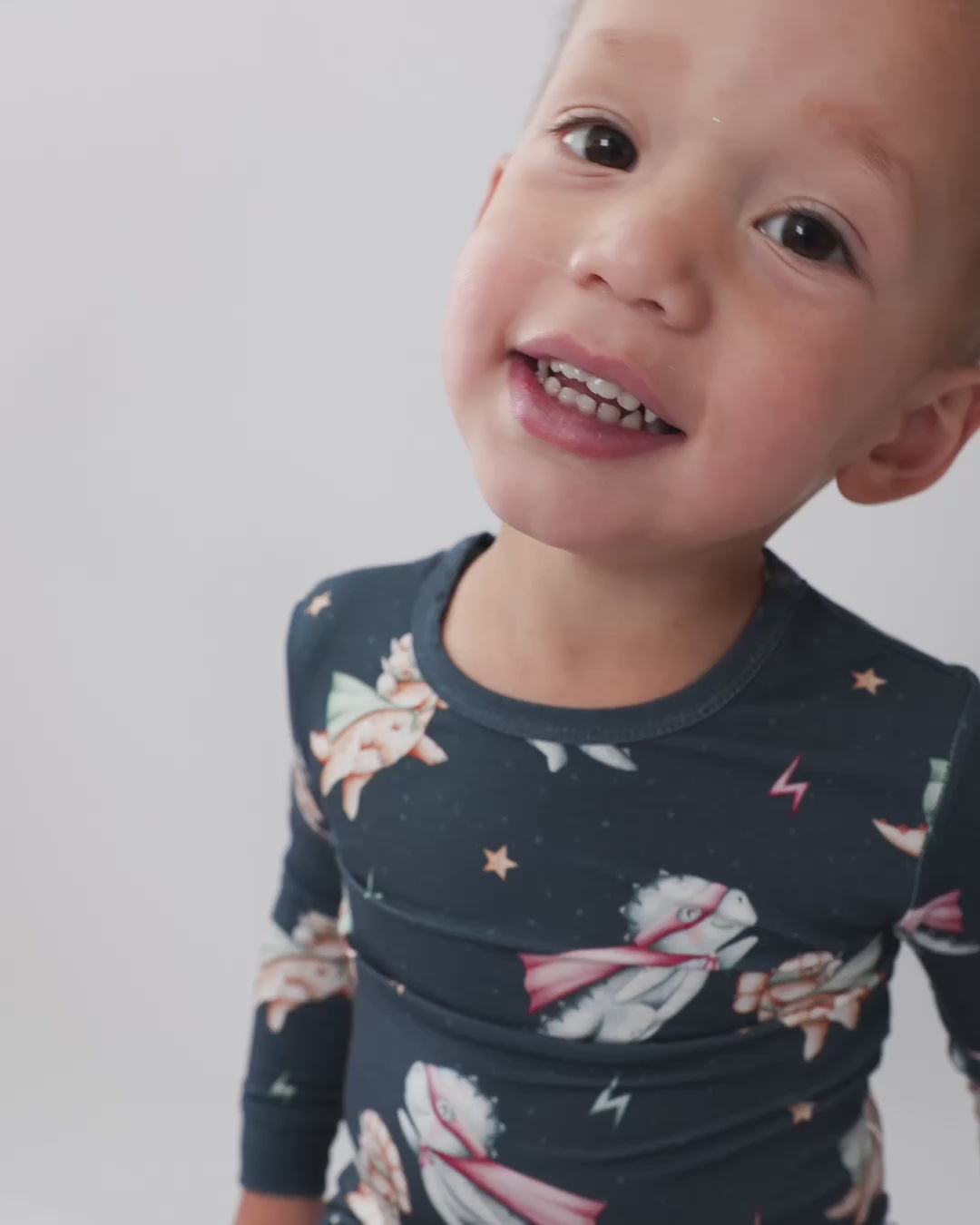 Dino Heroes Two Piece Pajama Set
